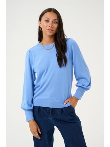 Kaffe Pullover in Hellblau