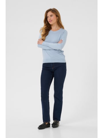 Kaffe Pullover in Hellblau