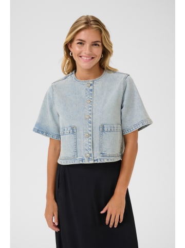 Kaffe Jeansjacke in Hellblau