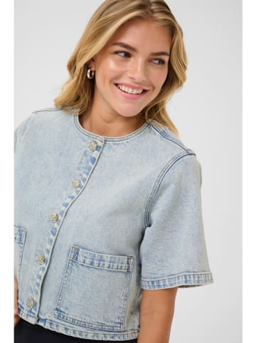 Kaffe Jeansjacke in Hellblau
