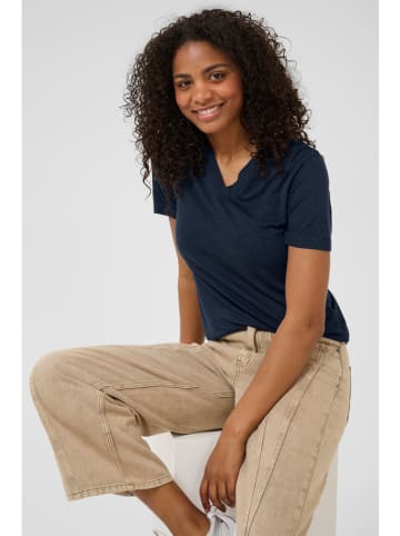 Kaffe Shirt in Dunkelblau