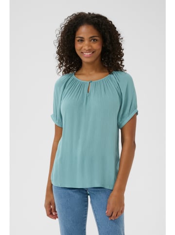 Kaffe Bluse in Türkis