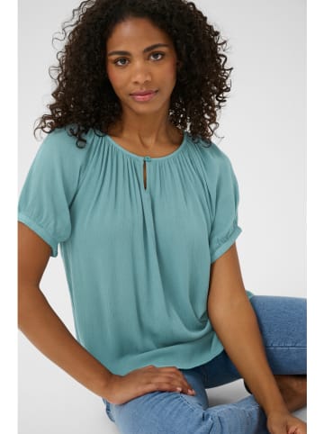 Kaffe Bluse in Türkis