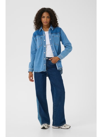 Kaffe Jeans-Hemd in Blau