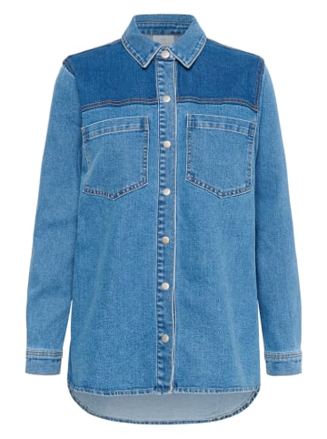 Kaffe Spijkerblouse blauw
