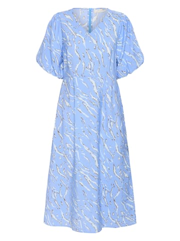 Kaffe Kleid in Hellblau
