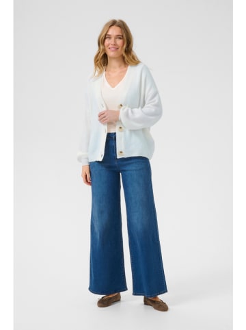 Kaffe Cardigan in Weiß