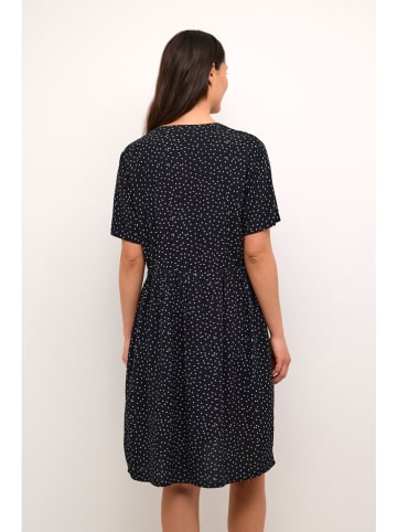 Kaffe Kleid in Schwarz