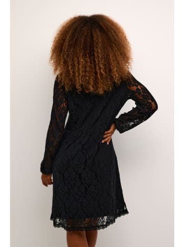 Kaffe Kleid in Schwarz