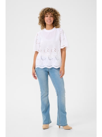 Kaffe Bluse in Weiß