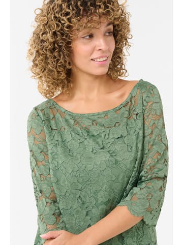 Cream Bluse in Grün