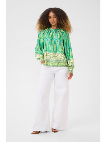 Kaffe Bluse in Grün