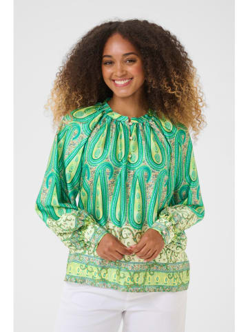 Kaffe Bluse in Grün