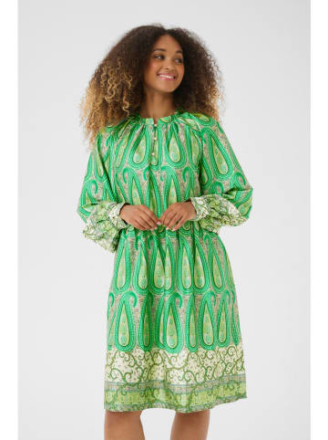 Kaffe Kleid in Grün