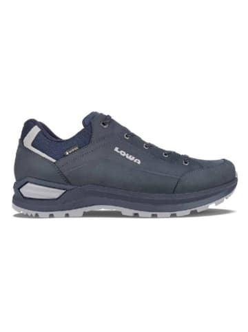 LOWA Skórzane buty turystyczne "Renegade Evo GTX" w kolorze granatowo-szarym
