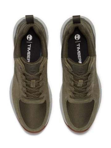 Timberland Skórzane sneakersy "Voyager Park" w kolorze khaki