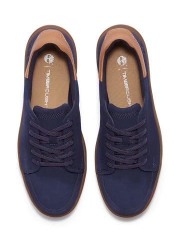 Timberland Skórzane sneakersy "Emerson Street" w kolorze granatowym