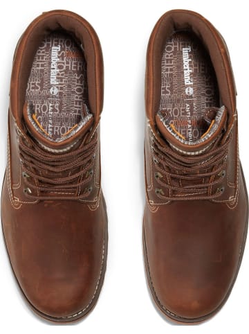 Timberland Leder-Boots "Rugged II" in Hellbraun