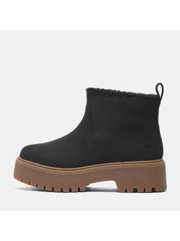 Timberland Leder-Ankle-Boots "Stone Street" in Schwarz