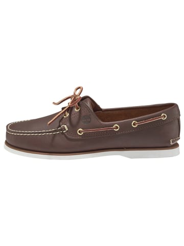 Timberland Leren mocassins "2 Eye Boat" lichtbruin