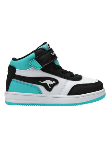 Kangaroos Sneakers "K-CPI Tive"  in Weiß/ Türkis/ Schwarz