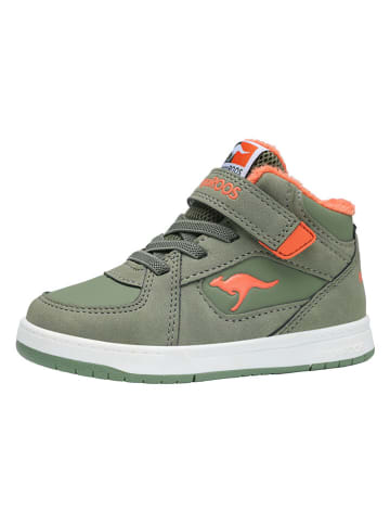 Kangaroos Sneakersy "K-CPI Kalino" w kolorze zielono-pomarańczowym