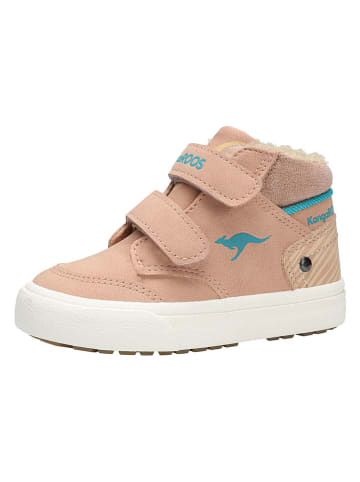 Kangaroos Sneakers "Primo V" lichtroze/turquoise