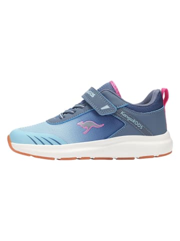 Kangaroos Sneakers "KB-Rida EV" lichtblauw/roze
