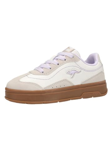 Kangaroos Sneakers "K-GK Creepin" in Weiß/ Beige