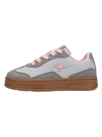 Kangaroos Sneakers "K-GK Creepin" grijs/wit/lichtroze