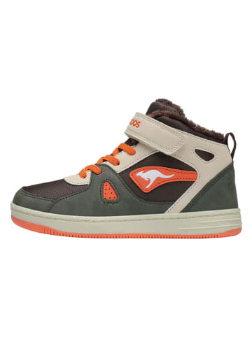 Kangaroos Sneakers "Kalley II EV" grijs/oranje