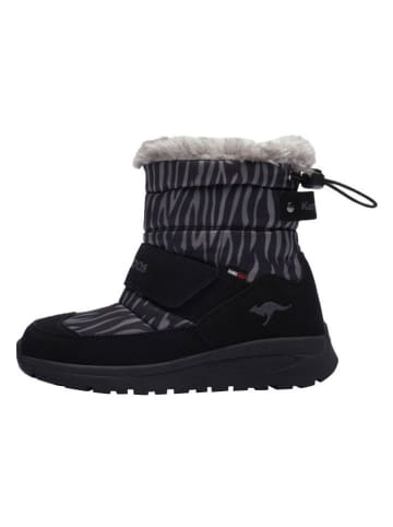 Kangaroos Winterstiefel "K-PE Marty RTX" in Schwarz/ Grau