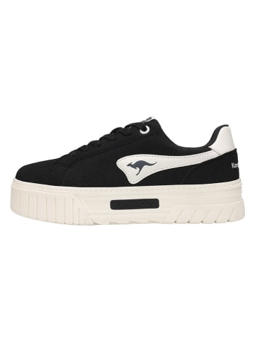 Kangaroos Sneakersy "Grace" w kolorze kremowo-czarnym