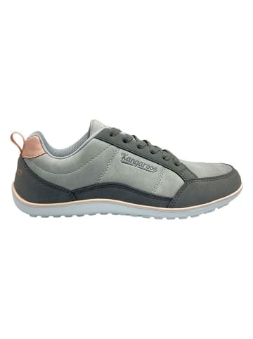 Kangaroos Buty "K-BF Sierra" w kolorze szaro-jasnoróżowym do chodzenia na boso