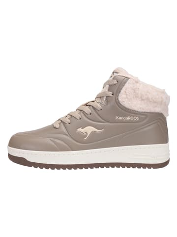 Kangaroos Sneakersy "K-Top Scoop Mid" w kolorze szarym