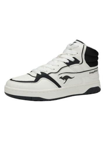 Kangaroos Sneaker "K-Draft Tony Mid" in Weiß/ Schwarz
