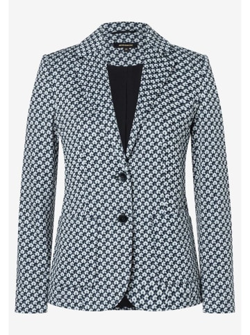 More & More Blazer in Weiß/ Blau