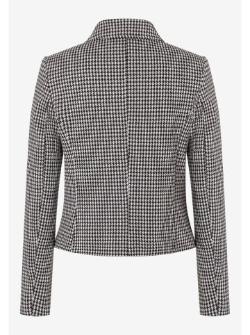 More & More Übergangsjacke in Schwarz/ Weiß