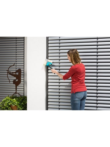 Gardena Winkelbesen "Combisystem" in Schwarz/ Hellblau