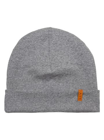LiVi Rippbeanie "Hellgrau" in Grau