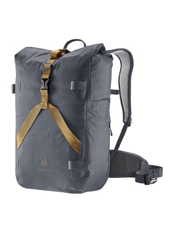 Deuter Plecak rowerowy "Amager 25+5" w kolorze czarnym - 30 x 48 x 18 cm