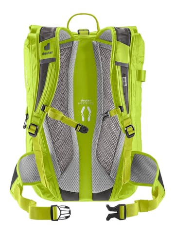 Deuter Plecak rowerowy "Amager 25+5" w kolorze zielonym - 30 x 48 x 18 cm