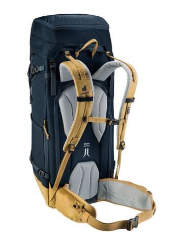 Deuter Plecak "Rise 34+" w kolorze granatowym na rakiety śnieżne - 28 x 72 x 23 cm