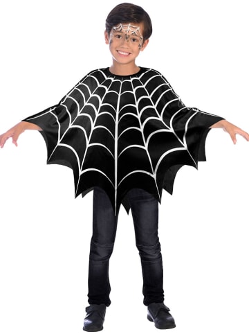 amscan Kostuumponcho zwart