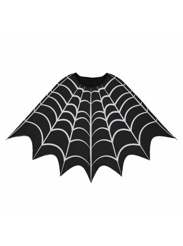 amscan Kostuumponcho zwart