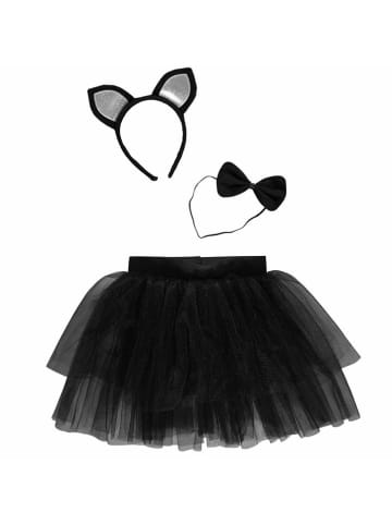 amscan 3-częściowy kostium "Cat" w kolorze czarnym