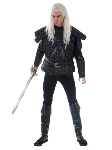 CHAKS 3-delig kostuum "The Witcher" zwart