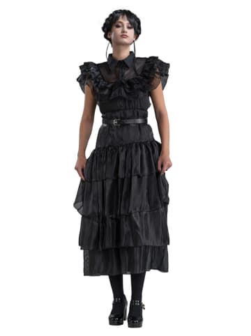 CHAKS 2tlg. Kostüm "Wednesday© Prom Night" in Schwarz
