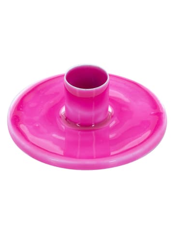 Overbeck and Friends Kerzenhalter "Linnea" in Pink - (H)3 x Ø 8,2 cm