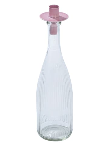 Overbeck and Friends Kerzenhalter "Linnea" in Lila - (H)3,5 x Ø 6,5 cm